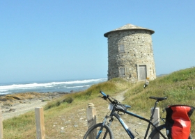 260 km Camino Portugues mit dem Fahrrad entlang der Küste (Porto-Santiago)